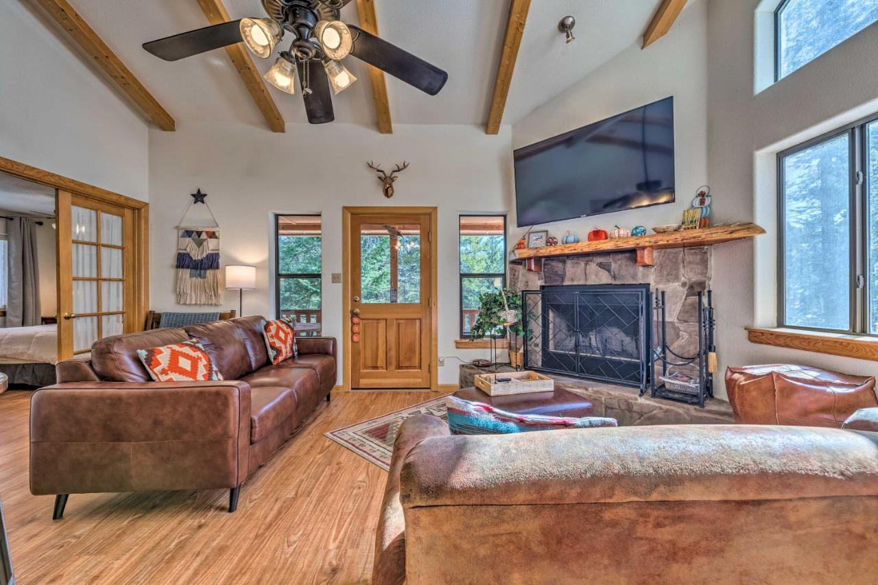 Charming Coppertop Cloudcroft Cabin 3 Mi To Ski 外观 照片