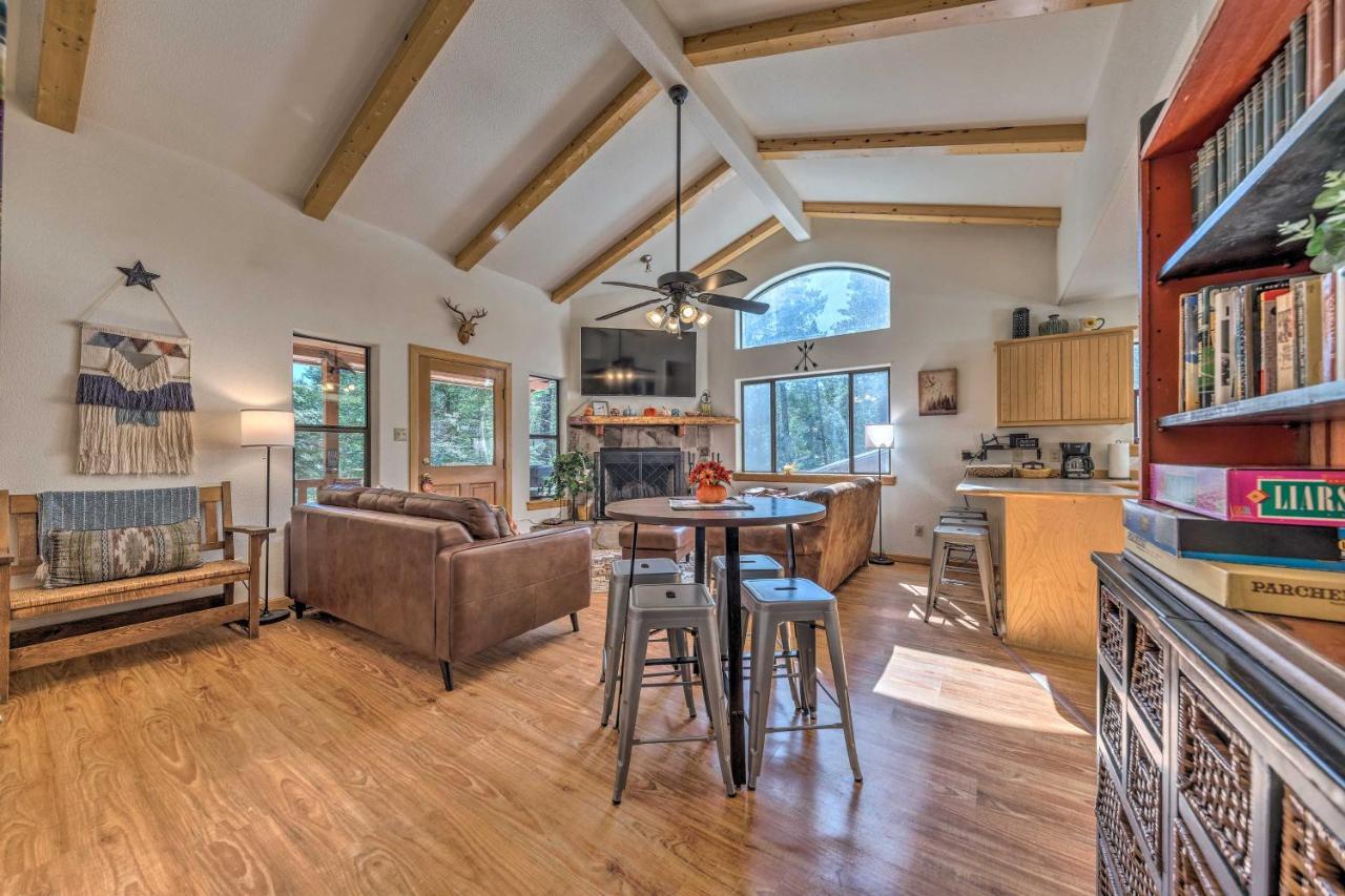 Charming Coppertop Cloudcroft Cabin 3 Mi To Ski 外观 照片