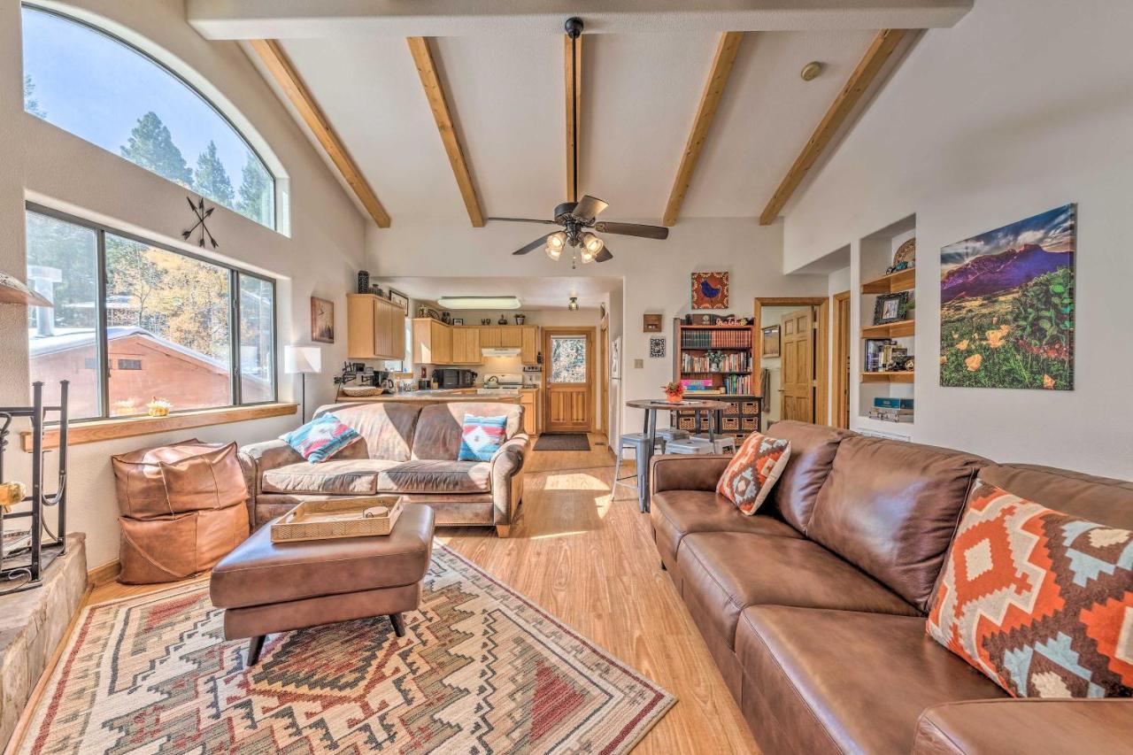 Charming Coppertop Cloudcroft Cabin 3 Mi To Ski 外观 照片